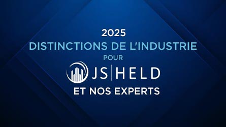 J.S. Held et ses experts reconnus comme leaders de l'industrie en 2025