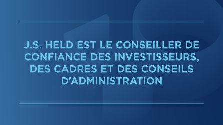 J.S. Held : conseillers stratégiques pour 65 % des entreprises classées sur la liste Fortune 100