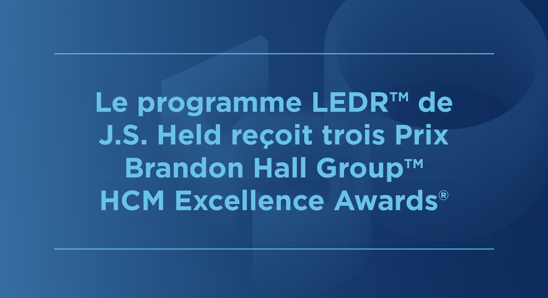 Programme d'excellence et de développement des dirigeants « Risers » chez J.S. Held