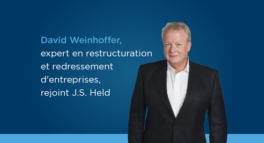 David Weinhoffer | Restructuring & Bankruptcy Expert | Houston, Texas