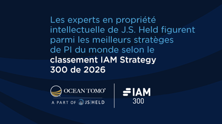 Neuf experts d'Ocean Tomo nommés aux IAM Strategy 300 2026 - Les meilleurs stratèges mondiaux en matière de propriété intellectuelle