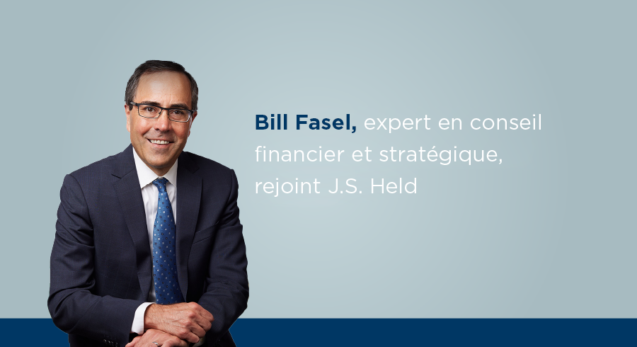BILL FASEL | DIRECTEUR GÉNÉRAL PRINCIPAL | CONSEIL STRATÉGIQUE