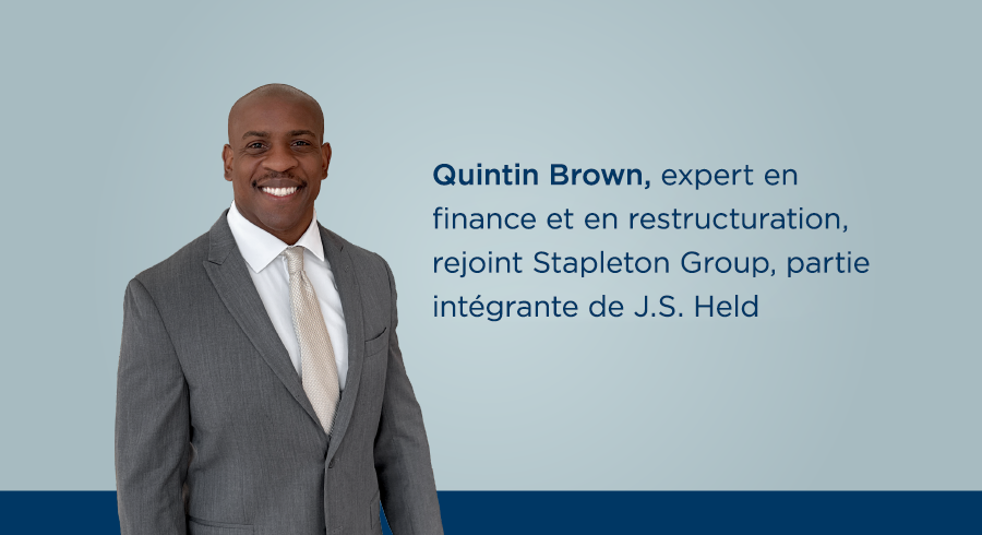 QUINTIN BROWN | DIRECTEUR PRINCIPAL | CONSEIL STRATÉGIQUE